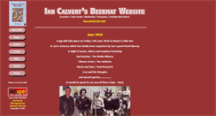 Desktop Screenshot of calvert-beermats.com